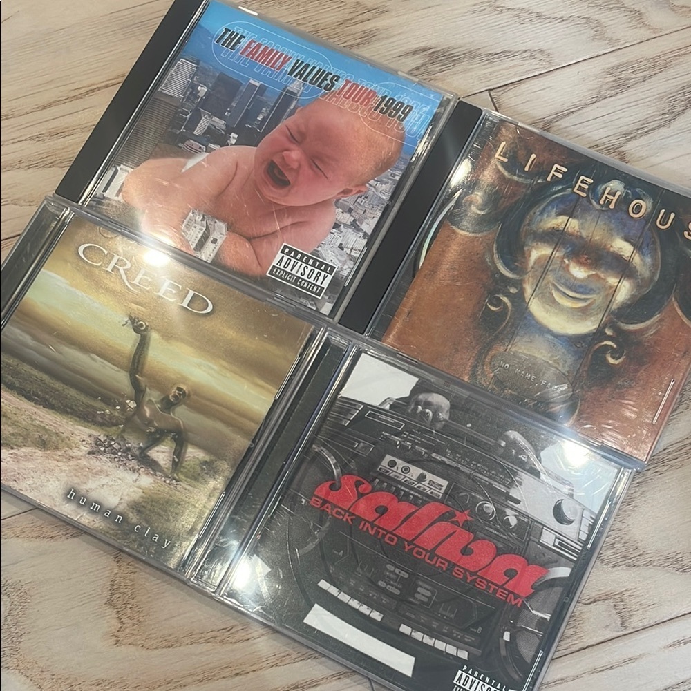 Music CD Collection with Various Artists